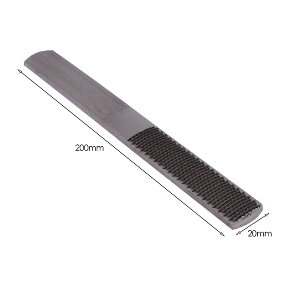 10 escofinas de madera 4 en 1 de acero endurecido de 8 pulgadas para madera, metal, plástico, joyería