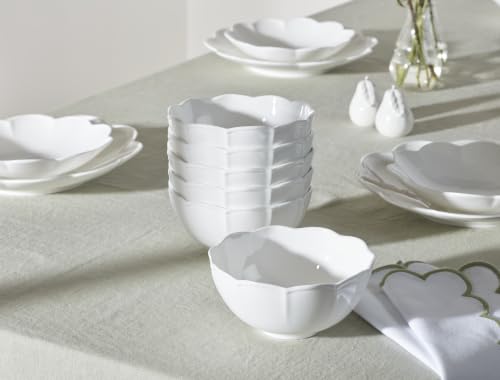 Image of Lenox Studio 1414 Scallop All-Purpose Bowls Set For 6