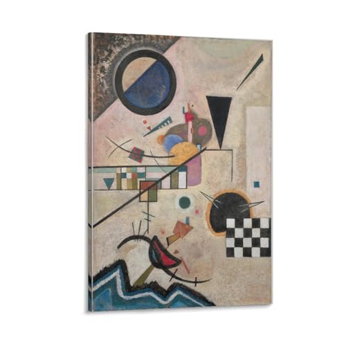 Impression sur toile Kandinsky Sons contrastés pour sublimer votre mur de chambre