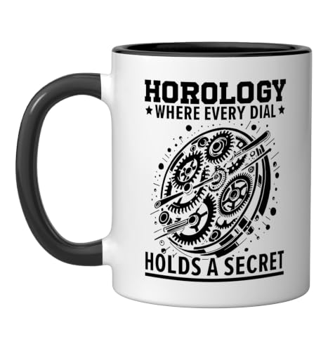 Horology Watch Collector Ceramic Mug