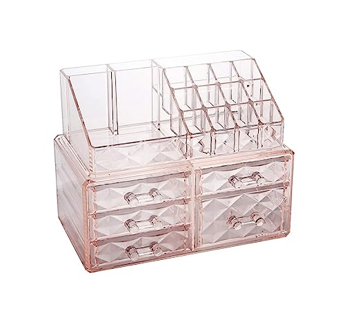 LCHJX Joyero con cajones de cajones de cajas cosméticas de cajas de aretes de arete de la orete