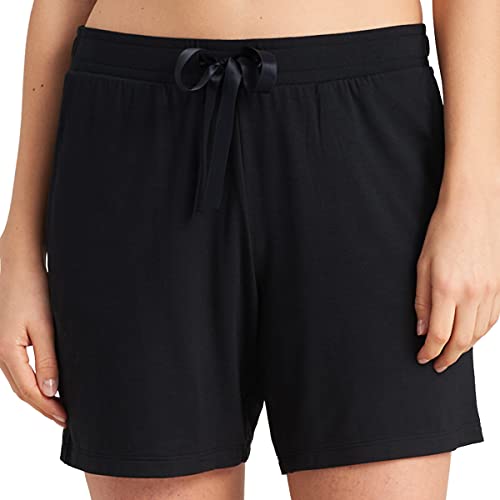 Schiesser Damen Schlafhose kurz Modal - Mix + Relax Pyjamaunterteil,...