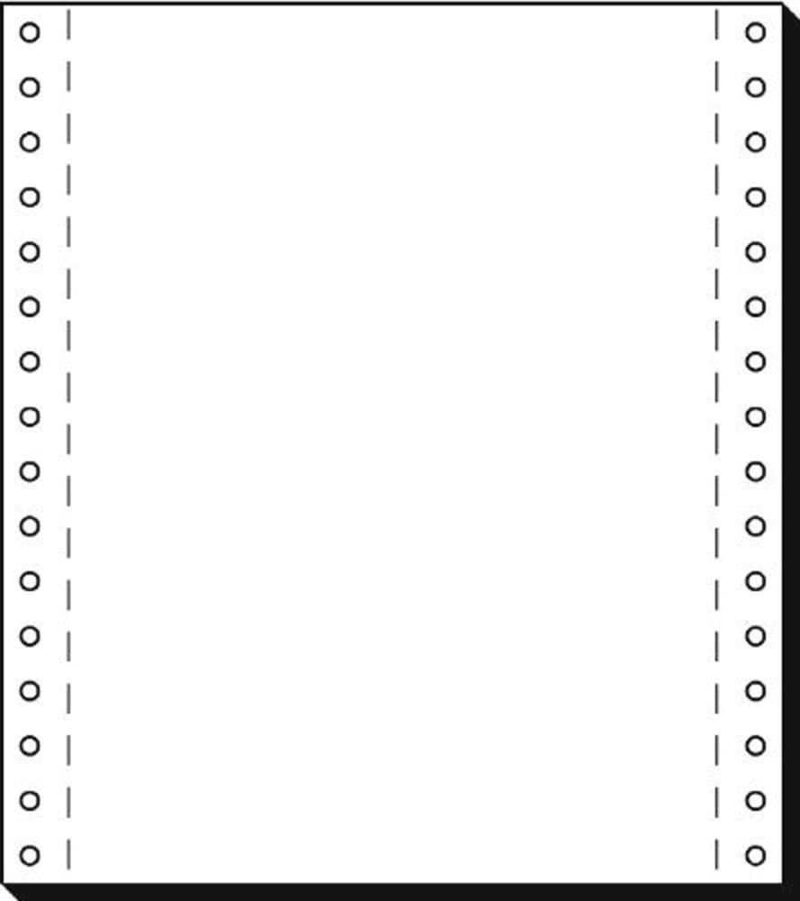 SIGEL 08181 Endlospapier 8 Zoll x 180 mm (A5 hoch), 70 g, 2000 Blatt LP, 1fach, Druckerpapier