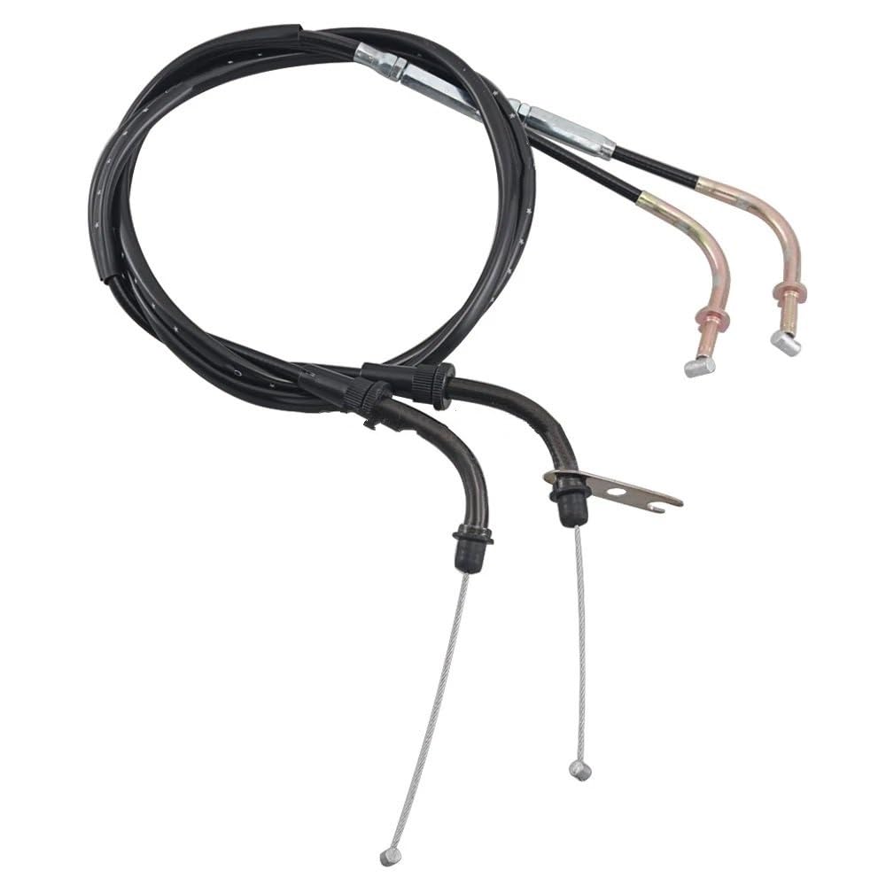 Freno Cable Compatible con Kawasaki Vulcan 900 VN900 Classic/LT 2006-2018 Accesorios de Motocicleta Cables Acelerador alargados Cable Acelerador