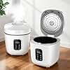 3.3L Warm Mist Humidifier for Bedroom Large Room, Stainless Steel Air Humidifier 0.87Gal Steam Humidifiers with Humidity Sensor Sleep Mode Auto Shut-off, Quiet & Safe for Baby Nursery Office Plants