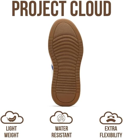 Project Cloud Fashion Platform Sneakers for Kids 2026 - Lightweight Memory Foam Insole Kids Shoes - Durable & Non-Slip Lace up Trendy Platform Kids Sneakers (Little Nita) - Image 5