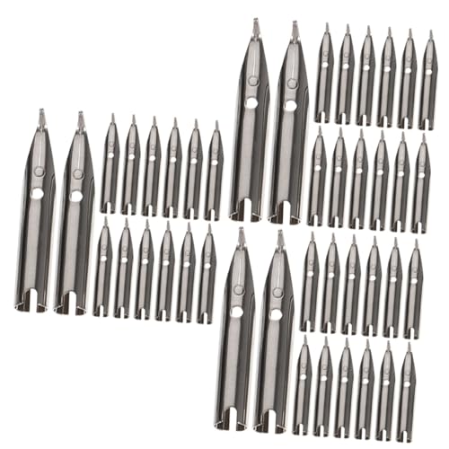 Homoyoyo 3sets Pen Nibs Replacement Tips Fountain Pen Nibs Writing Set Calligraphy for Artists 20pcs*3