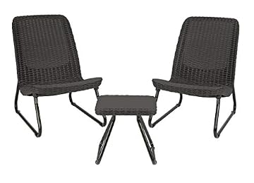 resin wicker patio table and chairs