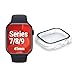 Produktbild Displex 10H Panzerglas für Apple Watch 9/8/7 (45mm), Full Body Schutz, IP68 Wasserdicht, transparent, Rundum Displayschutz, Snap-On Montage, Premium Smartwatch Glass Full Body All-in-One-Protector