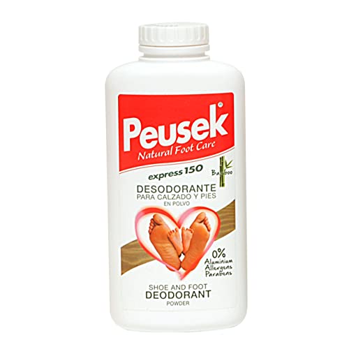 PEUSEK Polvo Desodorante Para Calzado y Pies 150 g