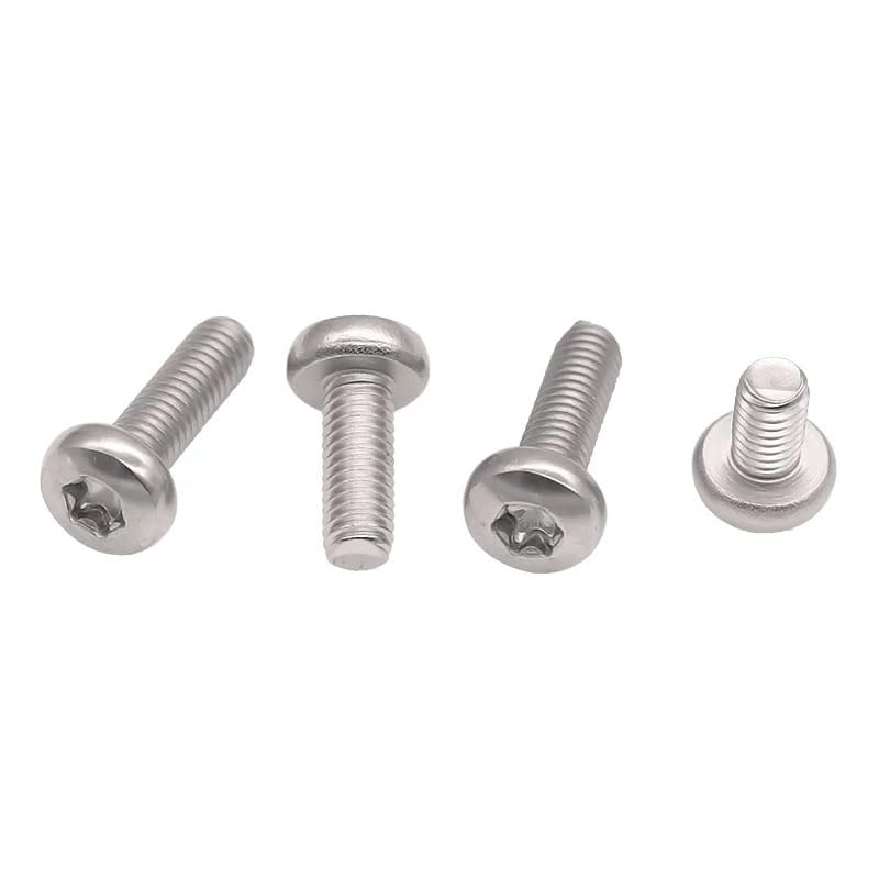 Titanium GR2 Torx Button Head Torx Screws Bolts 2# 4# 6# 8# 10# 1/4 (100,UNC 2#-56 x 1/2)