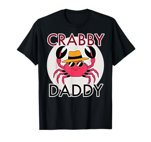Divertido cangrejo, papá malhumorado Camiseta