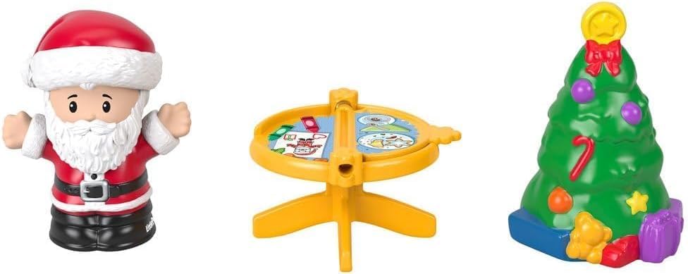 Miniatura 2 de Mattel Fisher-Price Little People 2023 - Juego completo de 3 figuras navideñas