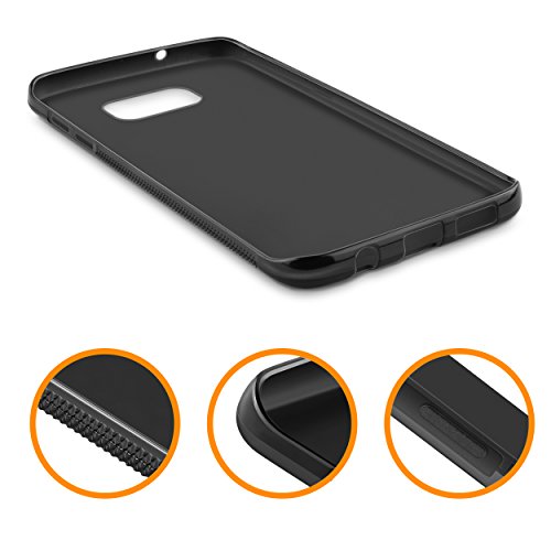 mumbi Mobile Phone Case Compatible with iPhone 6 / 6S Double Grip with Calavera Motif White/Black, Black Calavera White - Image 3