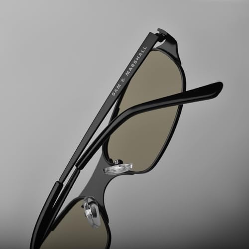 Image of SAM AND MARSHALL BENEDICT Sunglasses I 400UV Protection I Rectangular Sunglass I Men & Women