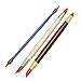 COMIART 3pcs Double Head Clay Color Shapers Rubber Tip Paint Drawing Blending Brushes
