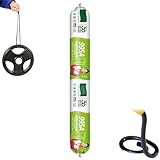 Wasserdichtes Silikondichtmittel, dauerhafte Lösung für Dach- und Wandrisse, wasserdichtes Silikondichtmittel für den Außenbereich, 995A, hitzebeständig, wasserdichte Außendichtmittel (Black)