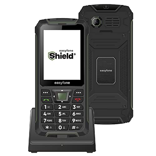 easyfone Shield+ 2.8" Rugged Phone with 20+ Senior Features, IP68 Water, Shock & Dust Proof, 2500mAh Battery, Photo Speed Dial, SOS, with Care Plan for Quick Ambulance Coordination & 2 yrs Warranty (B09T2YHZDN) Amazon Price History, Amazon Price Tracker