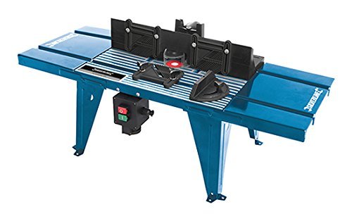 Silverline Tools 460793 850 x 335 mm DIY Router Table with Protractor - Blue by Silverline Tools