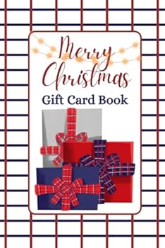 Paperback Merry Christmas Gift Card Book