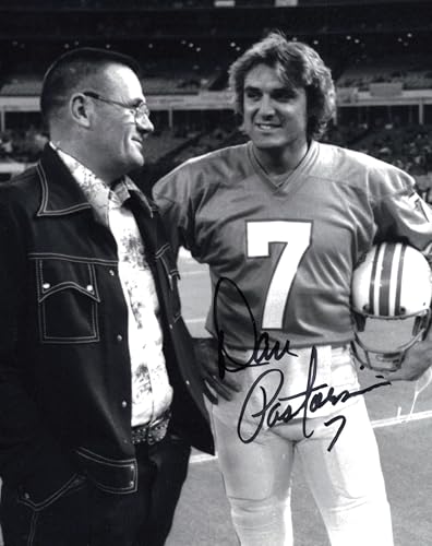 Dan Pastorini Autographed 8x10 Photo Football SKU #245834