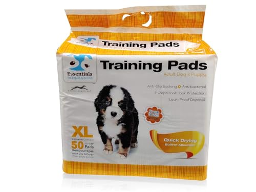 Image of PETS EMPIRE Leak-Proof Pet Training Pads, 10 Pads - Pee Pads for Dogs - Anti-Slip, Quick-Dry & Odor Controlling Disposable Pee Pads for Cats - Dog Potty Training Pads for Puppies, Dogs,Cats & Rabbits