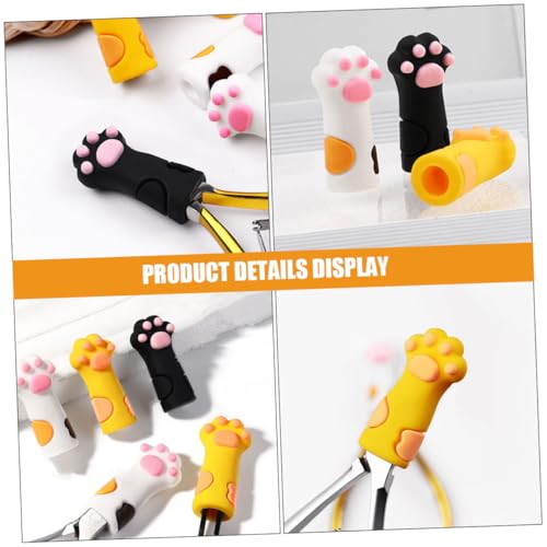 Ciseaux à Cuticules Silicone Pour Manucure Coques Protectrices Salon - 4