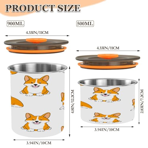 Envase Hermético de Acero Inoxidable para Café 30oz miniatura 2