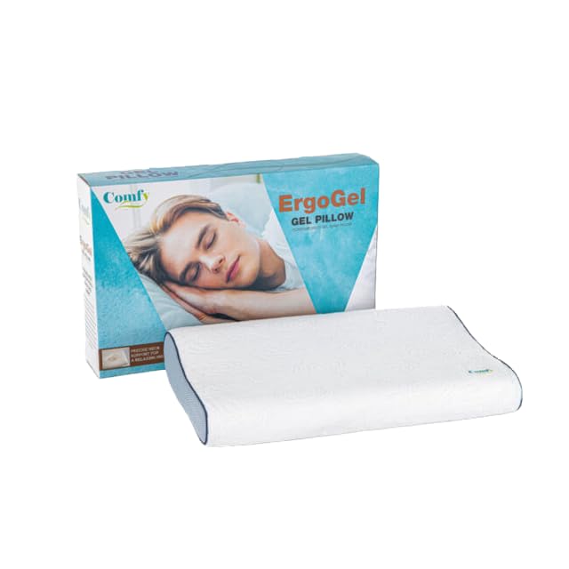 Ergo Gel Memory Foam Pillow 1 Pcs AS001