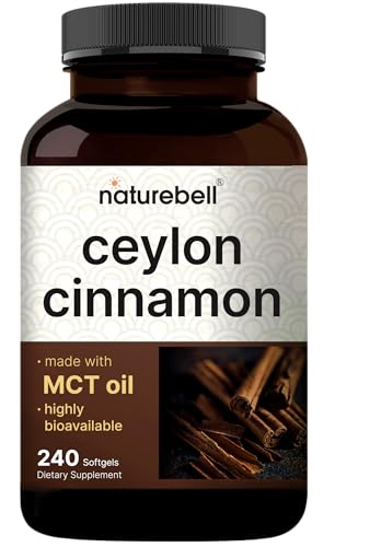 NatureBell Ceylon Cinnamon Softgels with MCT Oil