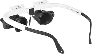 articulo Accesorios para microscopios Digitales portátiles De Cabeza LED Lente acrílica Ligera Gafas binoculares Herramienta de microscopio Ajustable magnificacion Accesorios para microscopios