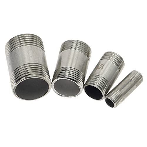 Conector de agua Macho X Macho para fijar bombas y motores de riego 3