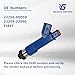 Gautory 23250-0D050 Fuel Injectors, Stainless Steel, Compatible with 2005-2008 Toyota Corolla/Pontiac Vibe 1.8L, 2006-2018 Toyota Yaris 1.5L, Replaces 23209-22090 FJ847
