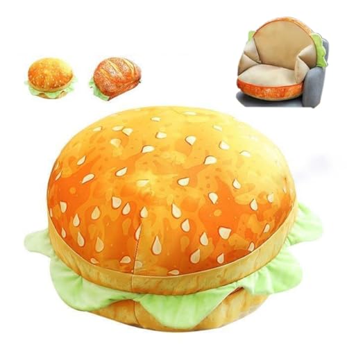 バーガーキング マスコット クッション 約30cm バーガーキング マスコット クッション 約30cm
