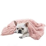 3.Manta suave y cálida para mascotas para gatos pequeños, cachorros, gatitos y perros.