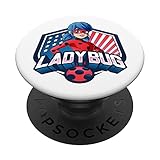 Miraculous Ladybug New-York Badge PopSockets Swappable PopGrip