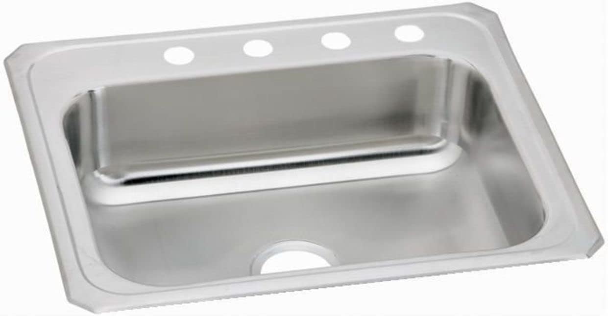 Elkay Celebrity CR25224 Single Bowl Top Mount Stainless Steel Sink