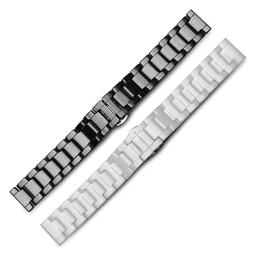 Bracelet montre céramique 20 mm idéal pour le bureau et les sorties chic
