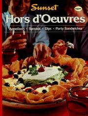 Paperback Sunset Hors D'oeuvres - Appetizers, Spreads & Dips Book