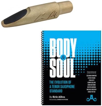 Chris Potter Legends Series Tenor Saxophone Mouthpiece Deluxe with BONUS Book - Body & Soul: The Evolution of a Tenor Saxophone Standard