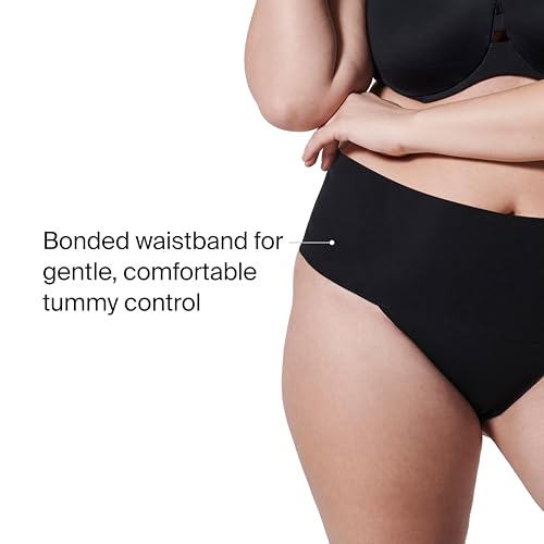 Spanx Womens Undie-Tectable Thong, Very Black, S Uk - 4