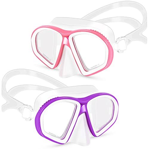 Supertrip Kids Swim Goggles with Nose Cover for Ages 6-14