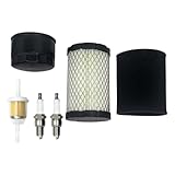 796031 Air Filter Tune Up Kit Compatible with Husqvarna YTH22V46 YTH24V48 YTA22V46 Briggs and Stratton 591334 492932 696854 John Deere D100 D110 D125 D130 D140 Lawn Mower