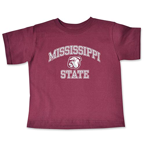 College Kids Mississippi State Bulldogs Toddler Short Sleeve Tee (5/6T) Maroon