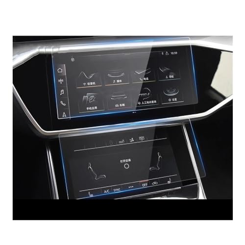 Écran GPS Audi A6 A7 rayé ? Protégez le en verre trempé C8