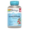 Solaray D-Mannose 1000mg with CranActin Cranberry Supplement 400mg, Urinary Tract Health & Bladder Support Capsules with Vitamin C, Vegan, 60 Day Guarantee, 75 Servings, 150 VegCaps