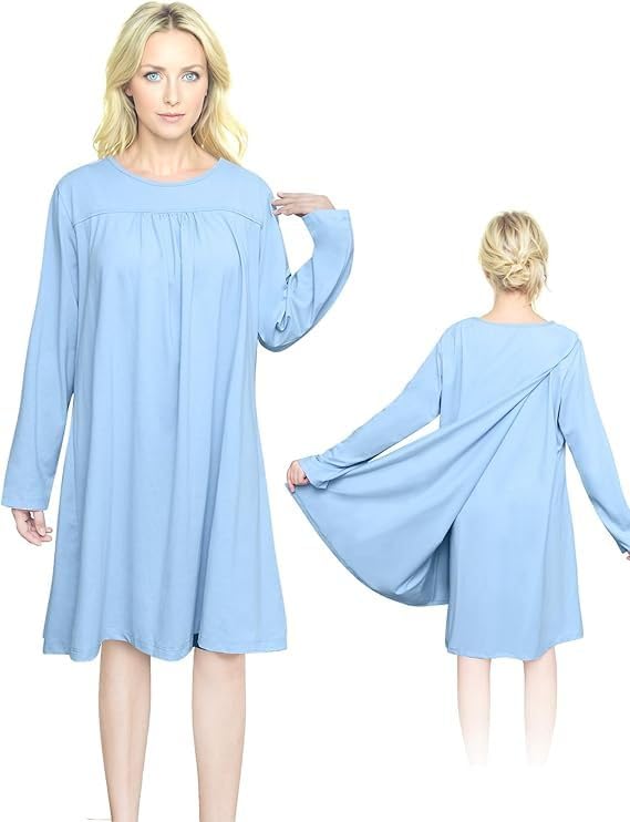 Chemise d'hôpital épaule femme vêtement post-opératoire manches longues L