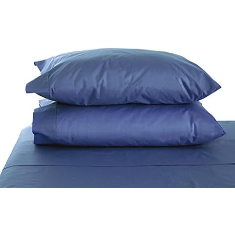 Swan Comfort 100% Brushed Microfiber Ultra Soft Pillow Cases - Wrinkle, Fade, Stain Resistant - Standard, Set of 2, Navy Blue Cover