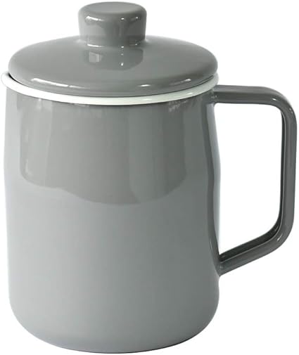 Amazon 富士ホーロー フィルト 1 0l オイルポット Filto Series ライトグレー 富士ホーロー 保存容器