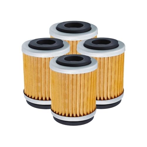 Filtre à huile moto YFM250 YFB250 : lot de 4 pièces de rechange